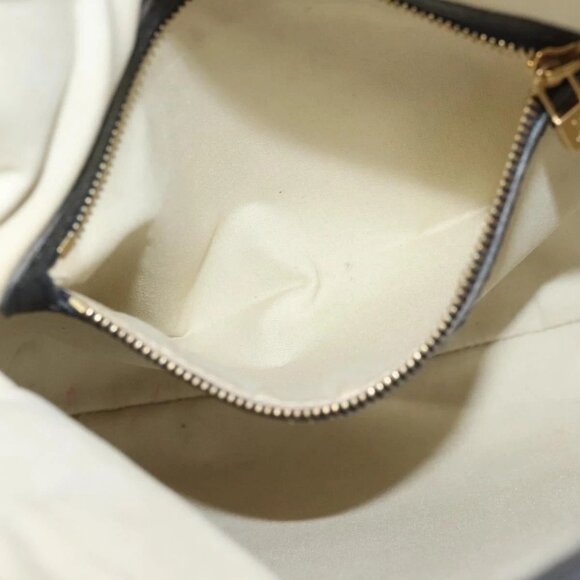 LOUIS VUITTON Monogram Mini Françoise Tote Bag 2way Blue M92208 LV Auth 129802 - Picture 13 of 16